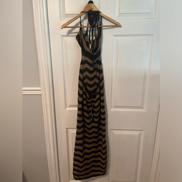 Halter knit maxi dress - Picture 3 of 4